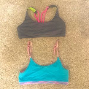 2 Ivivva (kids Lululemon) sports bras